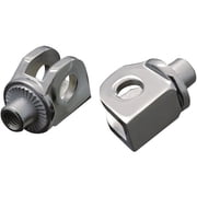 Kuryakyn Front Splined Chrome Footpeg Adaptor Mounts 8808