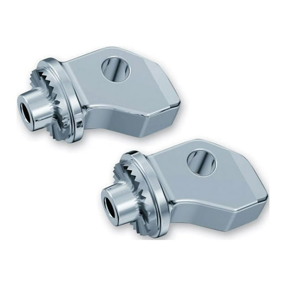 Kuryakyn Front/Rear Splined Footpeg Adaptor Mounts (8836)