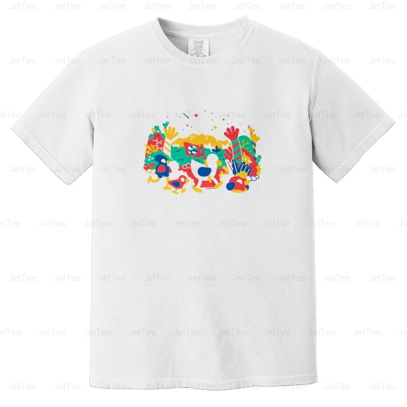 Kurzgesagt Merch Duck & Friends In A Nutshell Science Animation Comfort Color T-Shirt Unisex, up to 4XL