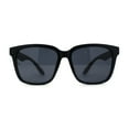 thumbnail image 1 of Kush Mens Classic Sport Horn Rim Gangster Shade Sunglasses Matte Black Camo Arm, 1 of 4