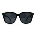 thumbnail image 1 of Kush Mens Classic Sport Horn Rim Gangster Shade Sunglasses Shiny Black, 1 of 4