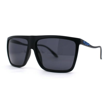 Kush Mens Flat Top High Temple Gangster Shade Blue Logo