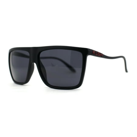 Kush Mens Flat Top High Temple Gangster Shade Red Logo