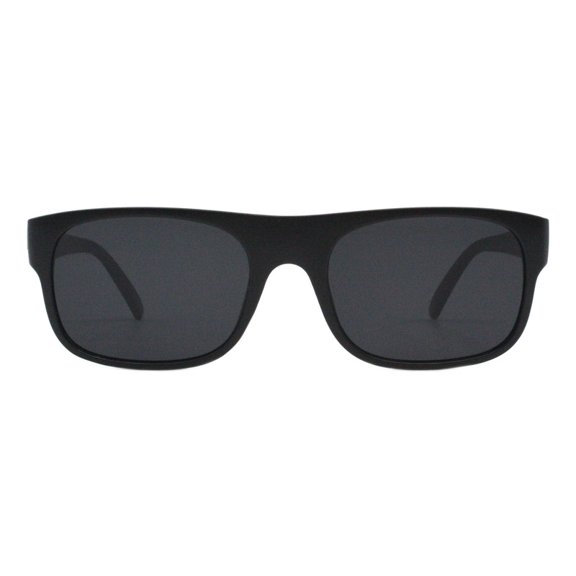 Kush Sunglasses Men's Matte Black Oval Rectangular Lightweight Frame UV400
