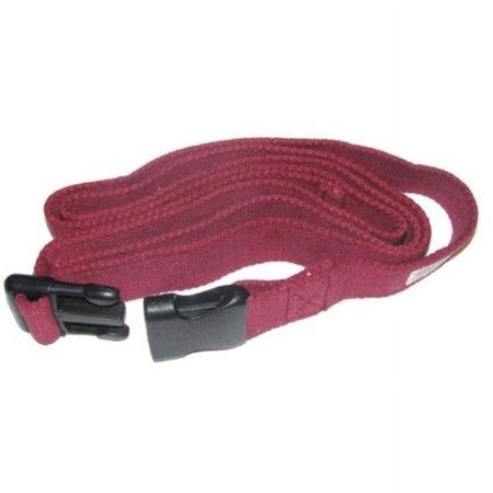KushOasis OM133010-Burgundy OMSutra Yoga Strap Pinch -Quick R 10 ft. - Color - Burgundy