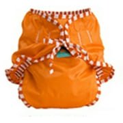 Kushies Reusable Swim Diaper (Large, Orange)