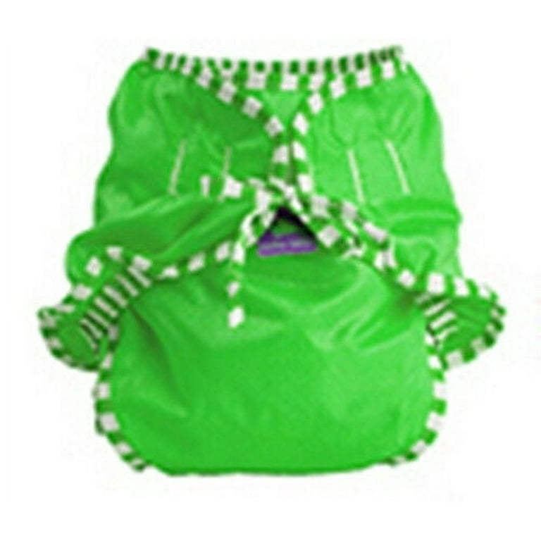 Kushies Reusable Swim Diaper,X-Large, Green