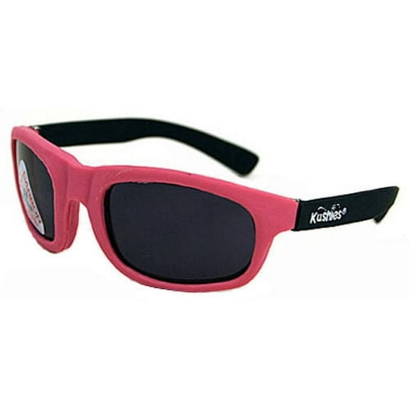Kushies Sunglasses 100% UV Lens Block (Newborn, Pink)