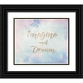 thumbnail image 1 of Kushnir, Tammy 17x15 Black Ornate Wood Framed with Double Matting Museum Art Print Titled - Imagine and Dream, 1 of 4