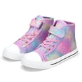 thumbnail image 1 of Kushyshoo Colorful Toddler High Top Girls Sneakers Kids Walking Shoes 1M, 1 of 7