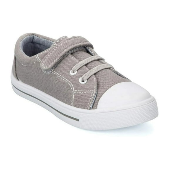 Kushyshoo Kid Canvas Shoes Gray Casual Children Sneaker Size 5 Toddler Boys