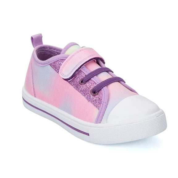 Kushyshoo Kids Canvas Shoes Pink Casual Children Sneaker Size 12 Little Girls