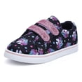 thumbnail image 1 of Kushyshoo Kids Black Unicorn Casual Canvas Shoe Size 4-12(Todder Girl), 1 of 8