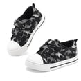 thumbnail image 1 of Kushyshoo Kids Canvas Shoes Black Shark Toddler Boys Sneakers 9M, 1 of 8