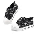 thumbnail image 1 of Kushyshoo Kids Canvas Shoes Black Shark Toddler Boys Sneakers 9M, 1 of 8