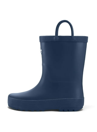 Blue rain boots walmart discount