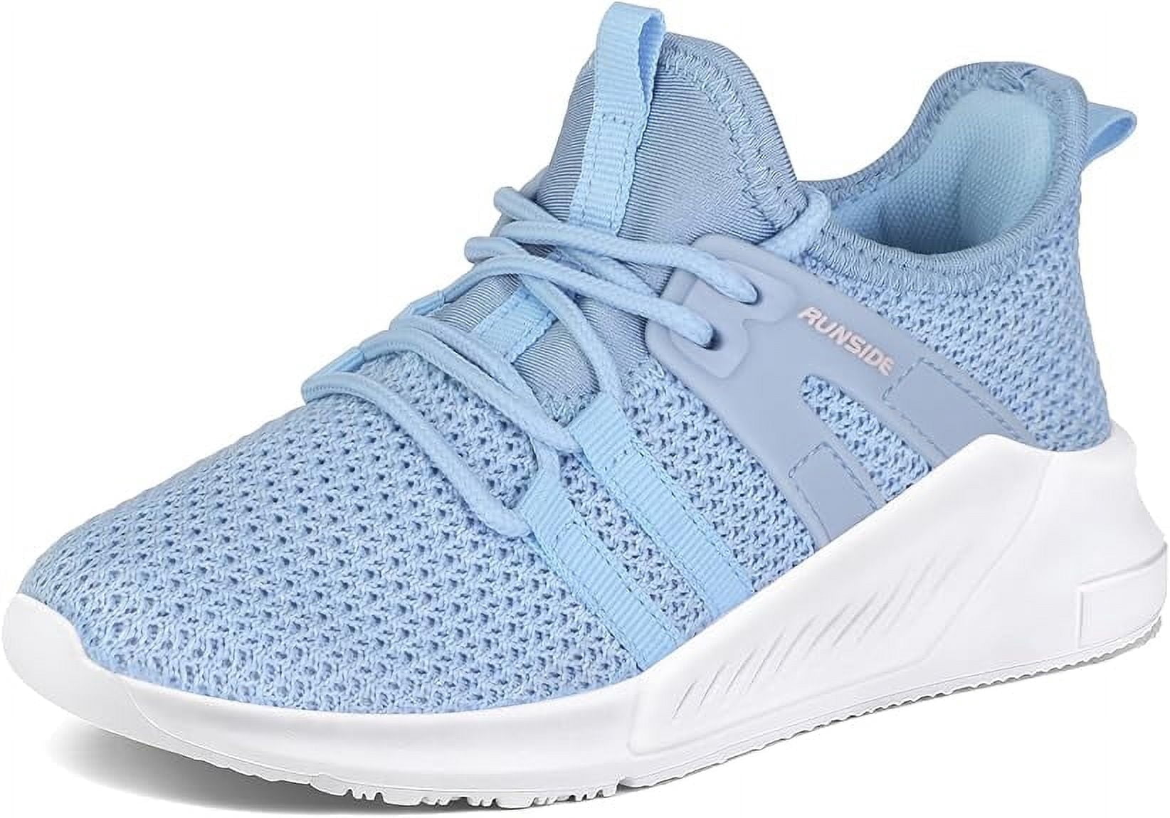 Kushyshoo Kids Sneakers Baby Blue Running Tennis Athletic Shoes for Girls Size 3 (Big Kid)