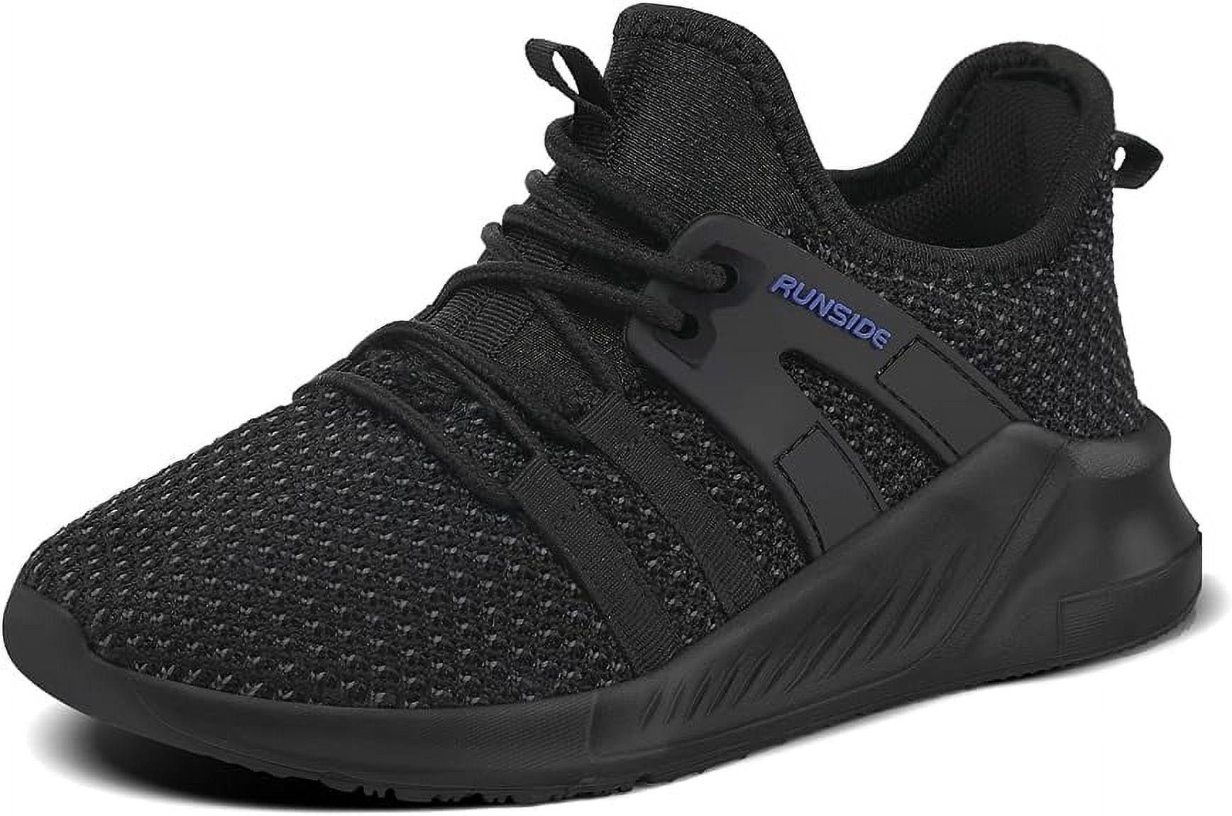 Suecos Unisex Sneakers – Black Fitness Shoes For Kids With Comfortable EVA Sole