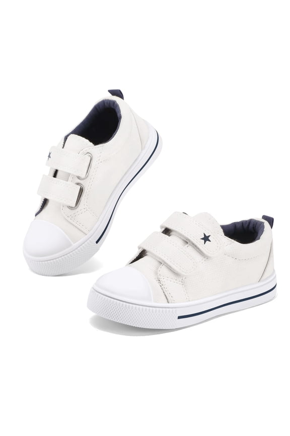 Kids Sneakers Children Solid White Toddler Boys and Girls Casual Shoes Size 10