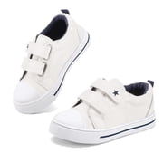 Kids Sneakers Children Solid White Toddler Boys and Girls Casual Shoes Size 7