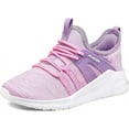 thumbnail image 1 of Kushyshoo Kids Sneakers Colorful Running Tennis Athletic Shoes for Girls Size 4 (Big Kid), 1 of 5