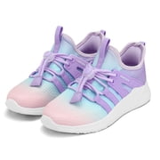Kushyshoo Kids Sneakers Rainbow Pink Purple Running Athletic Shoes for Girls Size 3 (Big Kid)