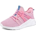thumbnail image 1 of Kushyshoo Kids Sneakers Rose Red Running Tennis Athletic Shoes for Girls Size 12 (Little Kid), 1 of 6