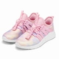 thumbnail image 1 of Kushyshoo Kids Sneakers Sparkly Pink Running Tennis Athletic Shoes for Girls Size 3 For Big Kids, 1 of 5