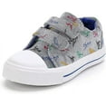 thumbnail image 1 of Kushyshoo Raptor Dinosaur Toddler Shoes Kids Sneakers with Cartoon Dual Hook and Loops 10M, 1 of 7