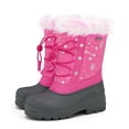 thumbnail image 1 of Kushyshoo Snow Boots Lined Waterproof Pink Winter Boot Toddler Size 10, 1 of 7
