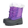 thumbnail image 1 of Kushyshoo Snow Boots Lined Waterproof Purple Winter Boot Little Kid Size 13, 1 of 7