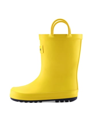 Yellow rain hotsell boots walmart