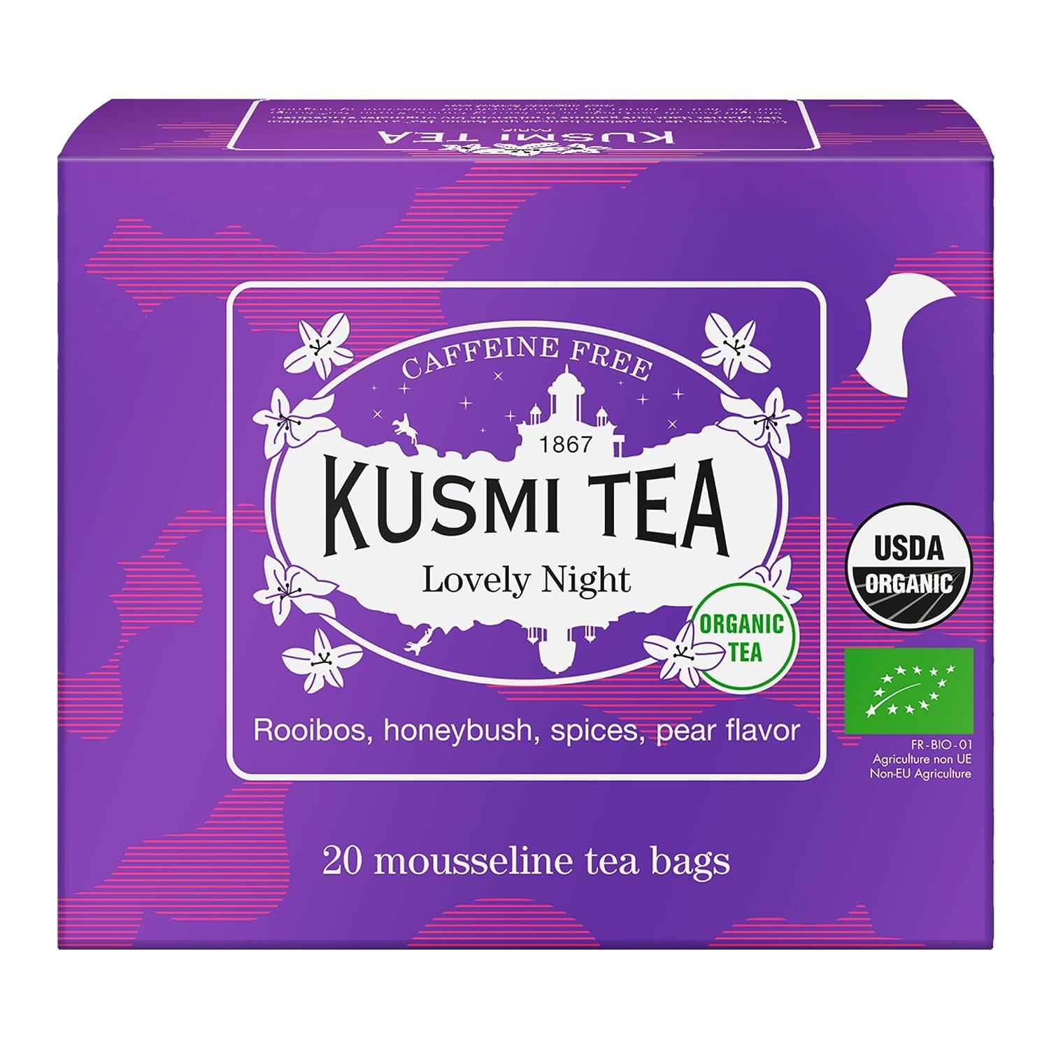 Almond Rooibos (Organic herbal tea) - Kusmi Tea