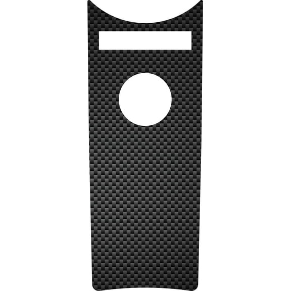 Kustom Cycle Parts Aftermarket Carbon Fiber Look Plastic Dash Panel Console Insert! Compatible with 2008-2023+ Harley Davidson Road King Dash