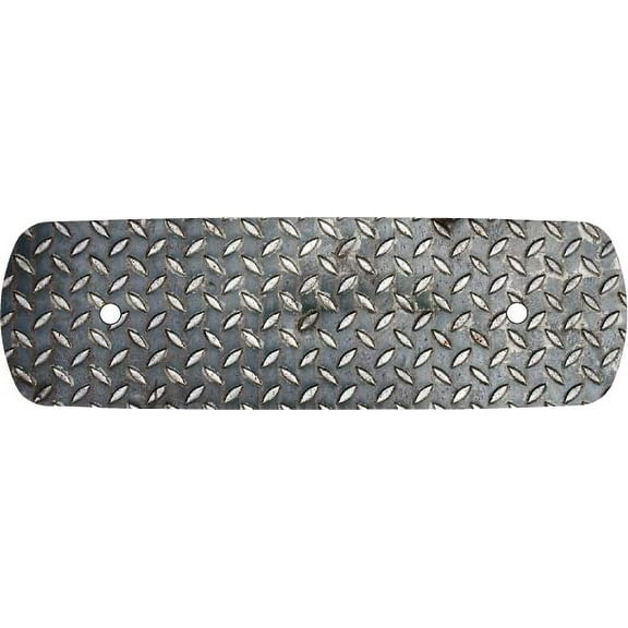 Kustom Cycle Parts Diamond Plate Design Air Cleaner Cover Insert. Replaces Stock Harley Davidson M8 / 114 Insert.