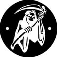 thumbnail image 1 of Kustom Cycle Parts Grim Reaper Points/Timing Cover Compatible with Harley Davidson M8 Motor 2016 to Current. Made in The USA, 1 of 4