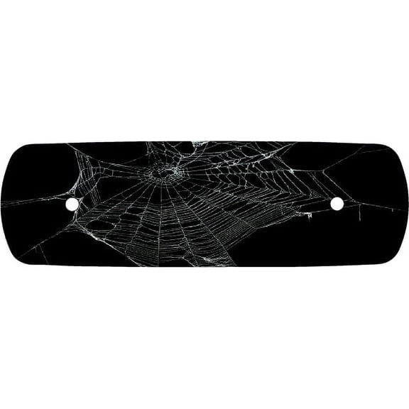 Kustom Cycle Parts Spider Web Cleaner Cover Insert. Replaces Stock Harley Davidson M8 / 114 Insert. PROUDLY MADE IN THE USA (Spider Web)