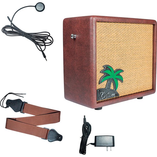 Kustom KUA10 10W 1x6 Ukulele Combo Amplifier With Pickup and Amp Strap