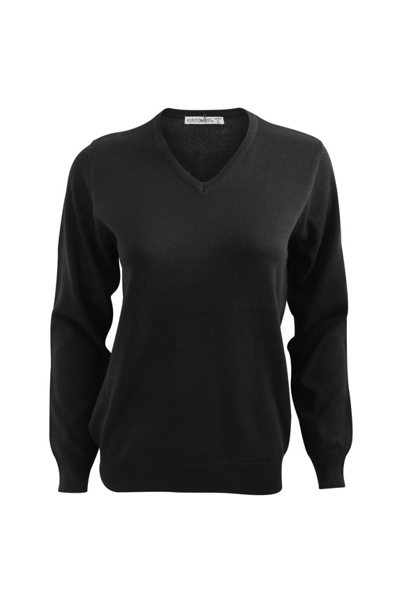 Ladies Arundel Long Sleeve V-Neck Sweater