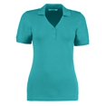 thumbnail image 1 of Kustom Kit Ladies Sophia Comfortec® V-Neck Short Sleeve Polo Shirt, 1 of 2