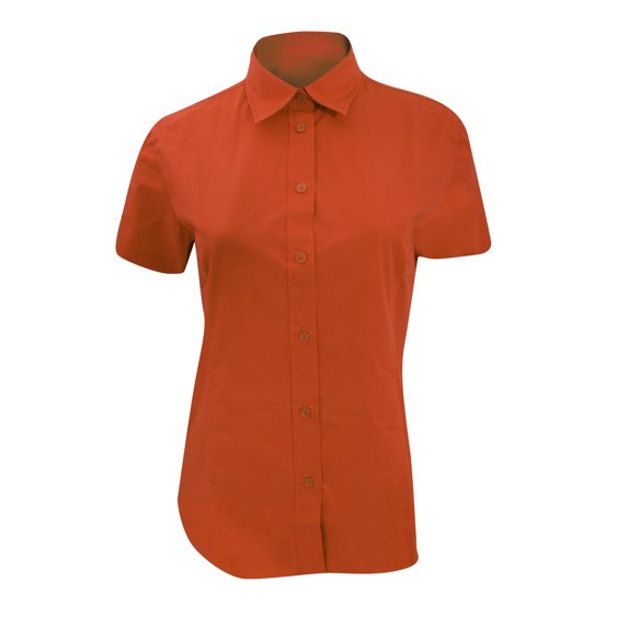 Kustom Kit Ladies Workforce Short Sleeve Shirt