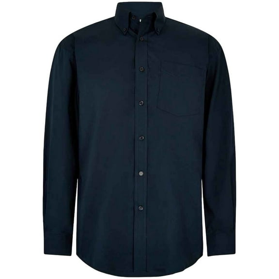 Kustom Kit Mens Corporate Long Sleeve Oxford Shirt