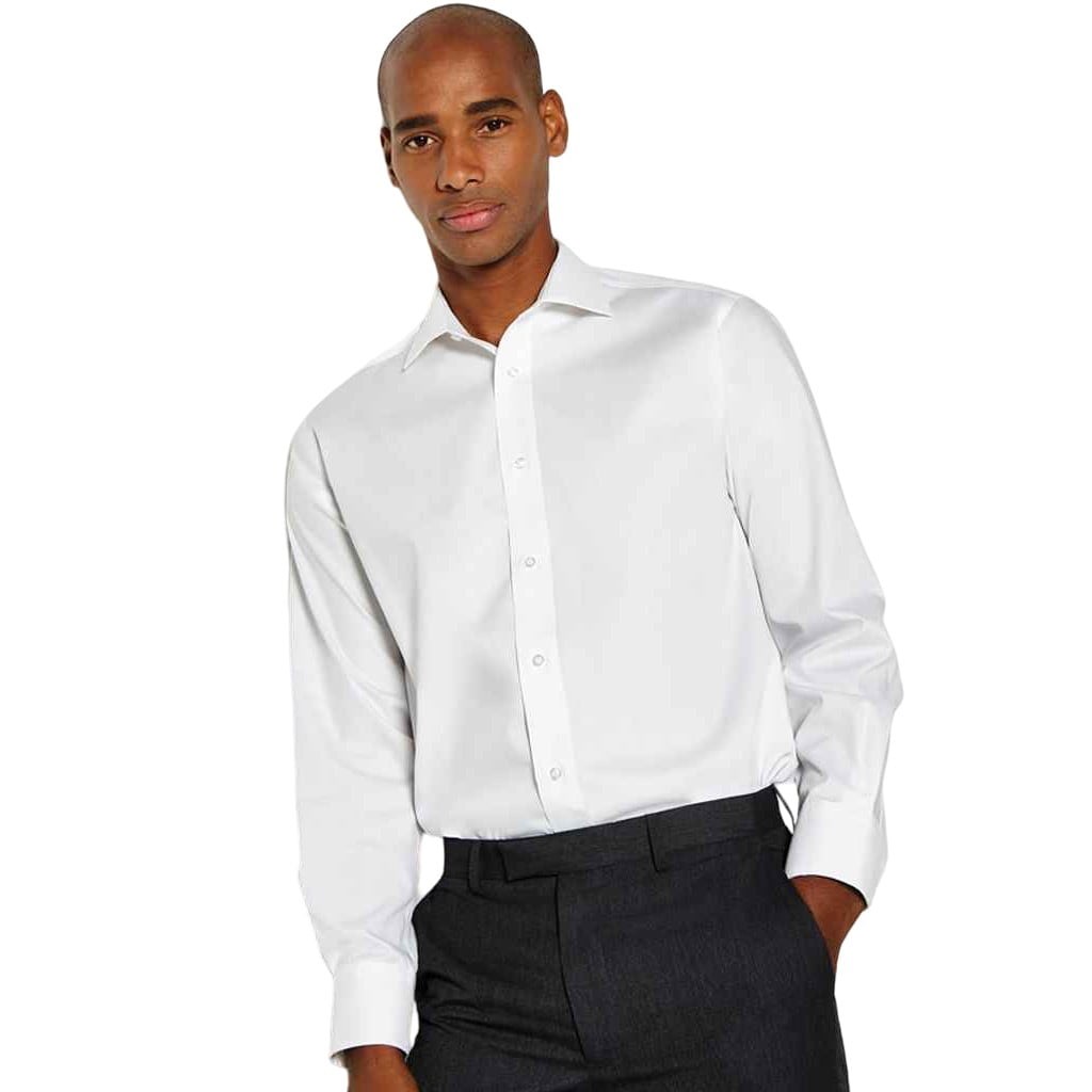 Kustom Kit Camicia da lavoro formale da uomo Oxford Slim