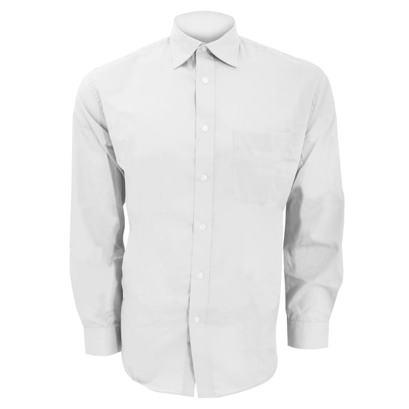 Kustom Kit Mens Long Sleeve Business Shirt