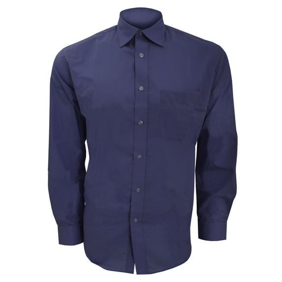 Kustom Kit Mens Long Sleeve Business Shirt