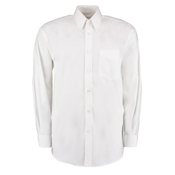 Kustom Kit Mens Long Sleeve Corporate Oxford Shirt