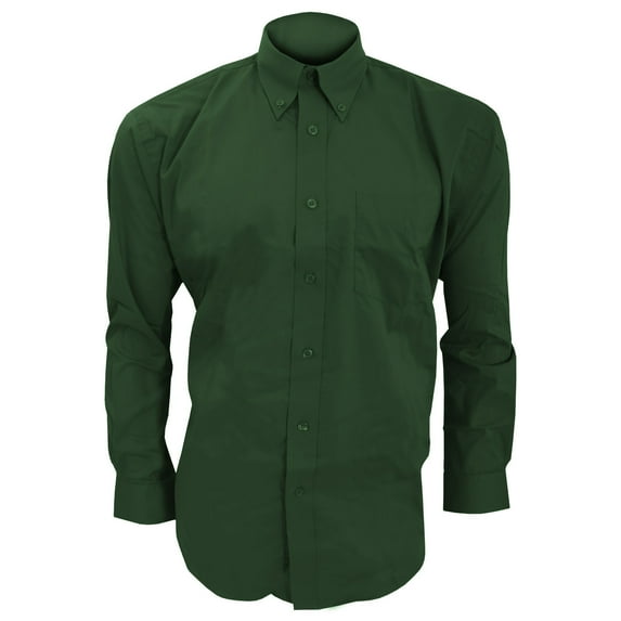 Kustom Kit Mens Long Sleeve Corporate Oxford Shirt