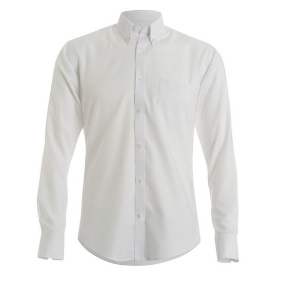 Kustom Kit Mens Long Sleeve Oxford Twill Shirt