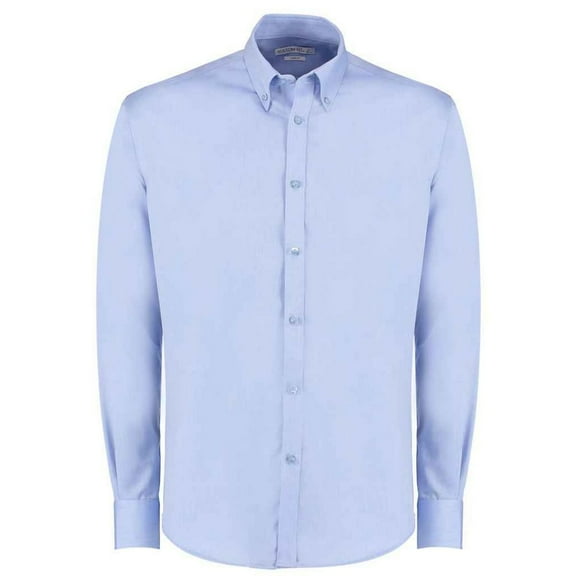 Kustom Kit Mens Long Sleeve Oxford Twill Shirt