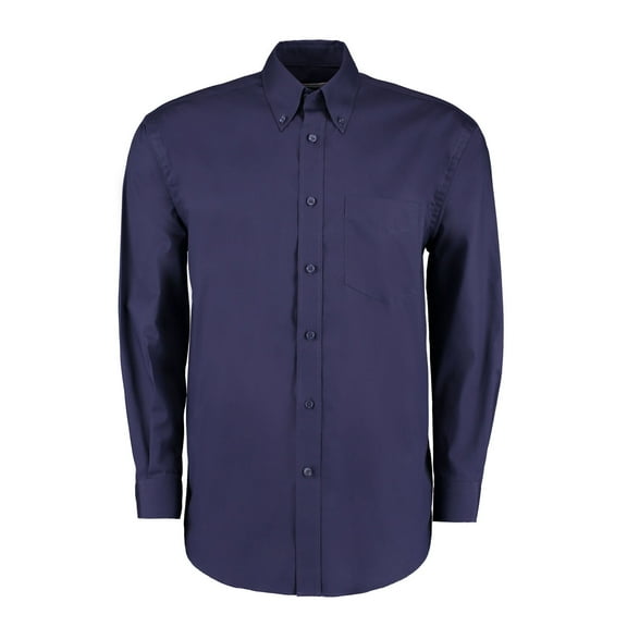 Kustom Kit Mens Oxford Classic Long-Sleeved Shirt